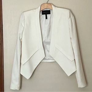 BCBG Cream Blazer XS Lloyd Jacket